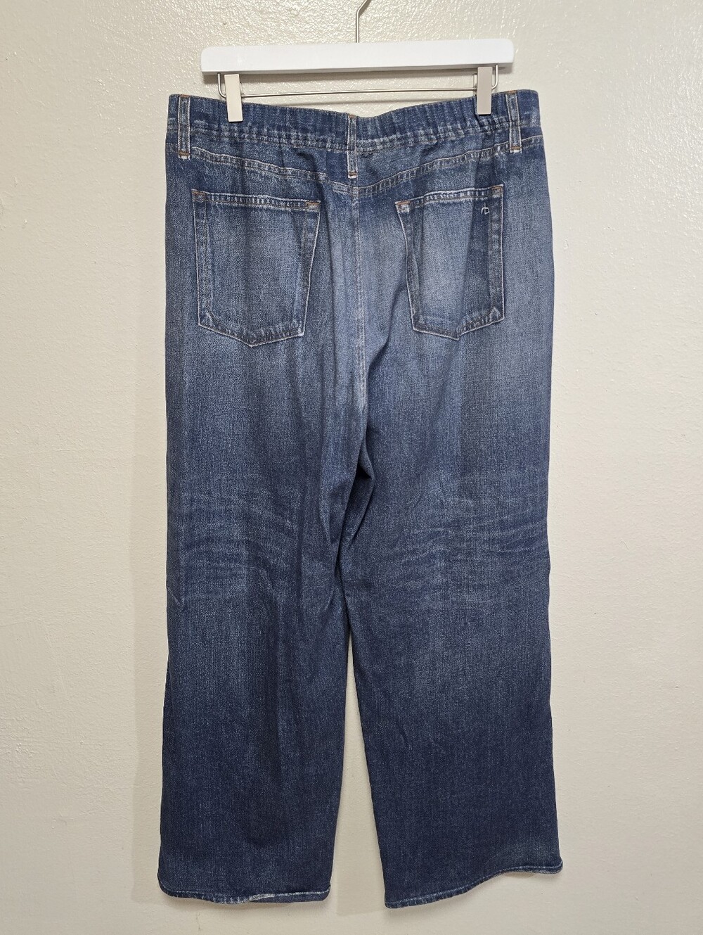 Rag & Bone Miramar Wide Leg Pant Cotton Terry Petra Size XL NWOT - Picture 6 of 9